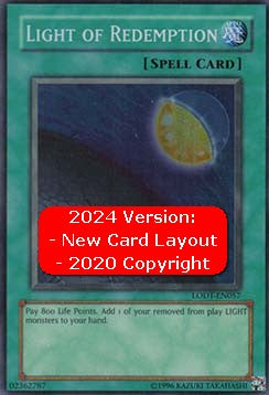 Light of Redemption (V.2 - Super Rare)⁣ - Light of Destruction⁣ (Super Rare)⁣ [057]