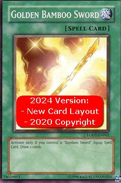 Golden Bamboo Sword (V.2 - Common) - Light of Destruction (Common) [LODT-062]