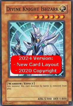 Divine Knight Ishzark (V.2 - Super Rare)⁣ - Light of Destruction⁣ (Super Rare)⁣ [091]