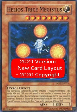 Helios Trice Megistus (V.2 - Super Rare)⁣ - Light of Destruction⁣ (Super Rare)⁣ [095]