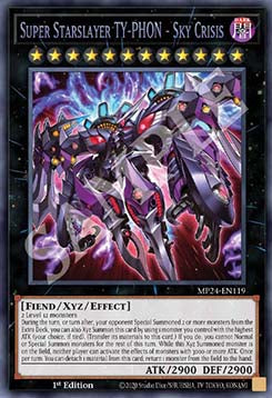 Super Starslayer TY-PHON - Sky Crisis - 25th Anniversary Tin: Dueling Mirrors (Secret Rare) [MP24-119]