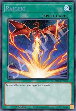 Raigeki⁣ - 25th Anniversary Tin: Dueling Mirrors⁣ (Secret Rare)⁣ [056]