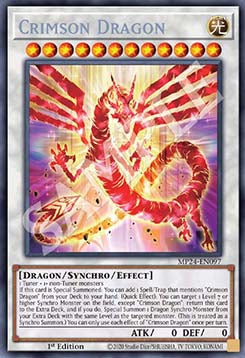 Crimson Dragon - 25th Anniversary Tin: Dueling Mirrors (Secret Rare) [MP24-097]