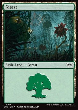 Forest (V.1) - Duskmourn: House of Horror (Land) [DSK-285]