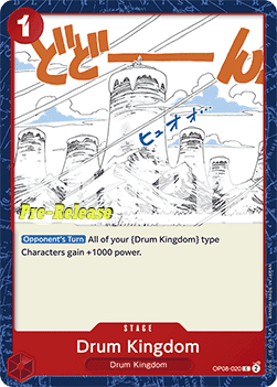 Drum Kingdom (OP08-020) - Promos: Two Legends (Common) [OP08P-020]