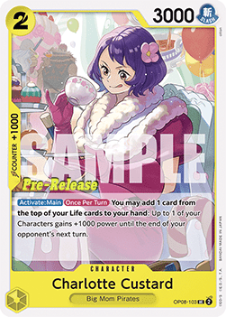Charlotte Custard (OP08-103) - Promos: Two Legends (Uncommon) [OP08P-103]
