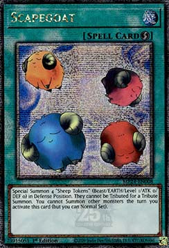 Scapegoat - 25th Anniversary Tin: Dueling Mirrors (Quarter Century Secret Rare) [MP24-008]