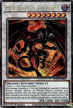 Red Dragon Archfiend⁣ - 25th Anniversary Tin: Dueling Mirrors⁣ (Quarter Century Secret Rare)⁣ [025]
