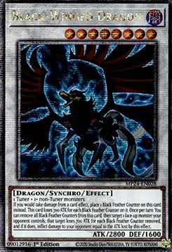 Black-Winged Dragon - 25th Anniversary Tin: Dueling Mirrors (Quarter Century Secret Rare) [MP24-028]