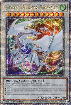 Cosmic Blazar Dragon⁣ - 25th Anniversary Tin: Dueling Mirrors⁣ (Quarter Century Secret Rare)⁣ [029]