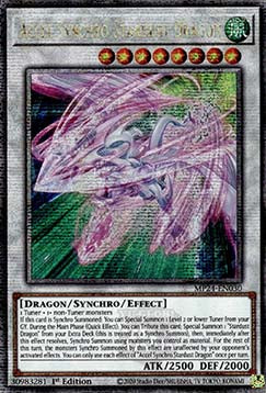 Accel Synchro Stardust Dragon⁣ - 25th Anniversary Tin: Dueling Mirrors⁣ (Quarter Century Secret Rare)⁣ [030]