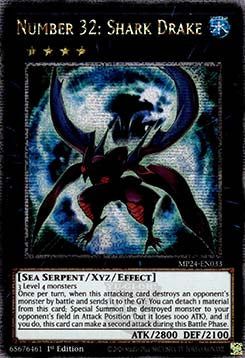 Number 32: Shark Drake⁣ - 25th Anniversary Tin: Dueling Mirrors⁣ (Quarter Century Secret Rare)⁣ [033]