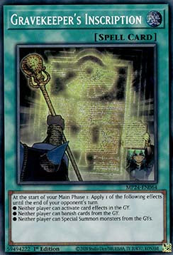 Gravekeeper's Inscription⁣ - 25th Anniversary Tin: Dueling Mirrors⁣ (Secret Rare)⁣ [064]