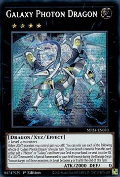 Galaxy Photon Dragon - 25th Anniversary Tin: Dueling Mirrors (Secret Rare) [MP24-070]