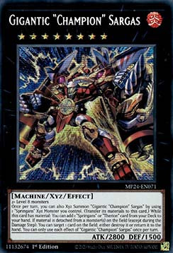 Gigantic "Champion" Sargas⁣ - 25th Anniversary Tin: Dueling Mirrors⁣ (Secret Rare)⁣ [071]