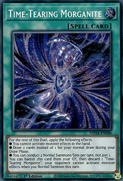 Time-Tearing Morganite - 25th Anniversary Tin: Dueling Mirrors (Secret Rare) [MP24-088]