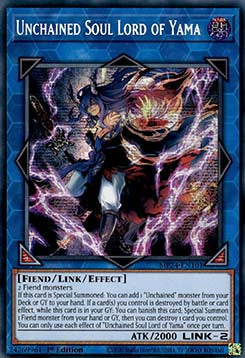 Unchained Soul Lord of Yama⁣ - 25th Anniversary Tin: Dueling Mirrors⁣ (Secret Rare)⁣ [101]