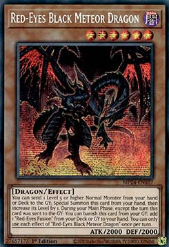 Red-Eyes Black Meteor Dragon⁣ - 25th Anniversary Tin: Dueling Mirrors⁣ (Secret Rare)⁣ [107]