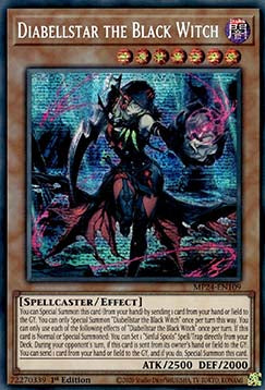 Diabellstar the Black Witch⁣ - 25th Anniversary Tin: Dueling Mirrors⁣ (Secret Rare)⁣ [109]