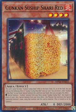 Gunkan Suship Shari Red⁣ - 25th Anniversary Tin: Dueling Mirrors⁣ (Ultra Rare)⁣ [155]