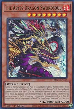 The Abyss Dragon Swordsoul⁣ - 25th Anniversary Tin: Dueling Mirrors⁣ (Ultra Rare)⁣ [167]