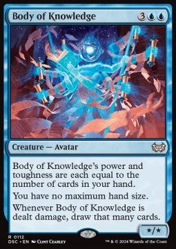 Body of Knowledge - Commander: Duskmourn: House of Horror (Rare) [DSC-112]
