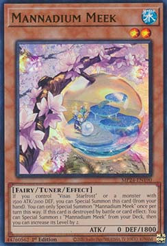 Mannadium Meek - 25th Anniversary Tin: Dueling Mirrors (Ultra Rare) [MP24-190]