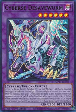 Cyberse Desavewurm⁣ - 25th Anniversary Tin: Dueling Mirrors⁣ (Ultra Rare)⁣ [195]