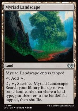 Myriad Landscape - Commander: Duskmourn: House of Horror (Uncommon) [DSC-289]