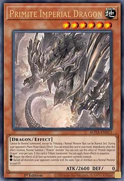 Primite Imperial Dragon (V.1 - Ultra Rare)⁣ - Rage of the Abyss⁣ (Ultra Rare)⁣ [013]
