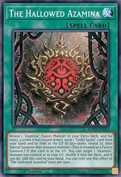 The Hallowed Azamina⁣ - Rage of the Abyss⁣ (Super Rare)⁣ [053]