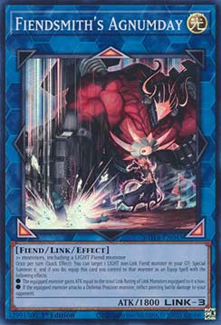 Fiendsmith's Agnumday⁣ - Rage of the Abyss⁣ (Super Rare)⁣ [045]