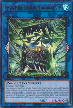 Flying Mary, the Wandering Ghost Ship (V.1 - Ultra Rare)⁣ - Rage of the Abyss⁣ (Ultra Rare)⁣ [047]