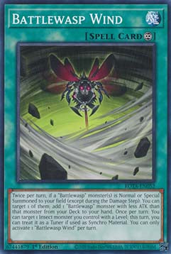 Battlewasp Wind⁣ - Rage of the Abyss⁣ (Common)⁣ [052]