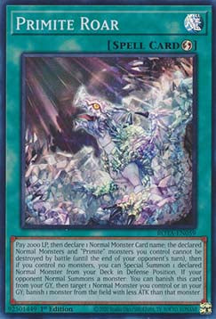Primite Roar - Rage of the Abyss (Super Rare) [ROTA-059]
