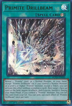 Primite Drillbeam (V.1 - Ultra Rare)⁣ - Rage of the Abyss⁣ (Ultra Rare)⁣ [060]