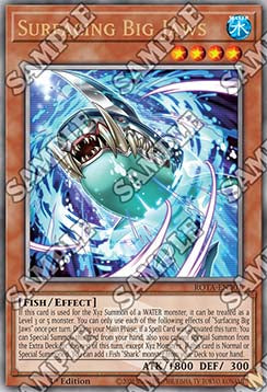Surfacing Big Jaws (V.2 - Quarter Century Secret Rare) - Rage of the Abyss (Quarter Century Secret Rare) [ROTA-001]