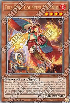 Fire King Courtier Ulcanix (V.2 - Quarter Century Secret Rare)⁣ - Rage of the Abyss⁣ (Quarter Century Secret Rare)⁣ [098]