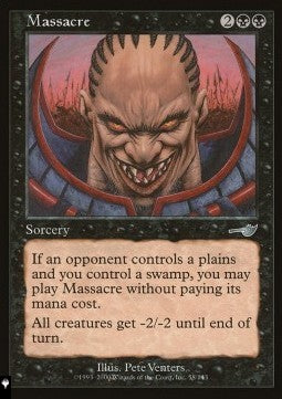 Massacre - Mystery Booster 2: Reprints from Across Magic's History (Uncommon)