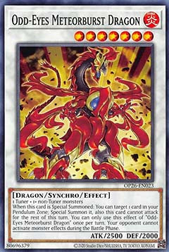 Odd-Eyes Meteorburst Dragon - OTS Tournament Pack 26 (Common) [OP26-023]