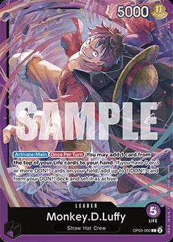 Monkey.D.Luffy (OP05-060)⁣ - Starter Deck: Purple Monkey.D.Luffy⁣ (Leader)⁣ [OP05-060]