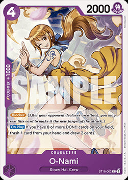 O-Nami (ST18-002)⁣ - Starter Deck: Purple Monkey.D.Luffy⁣ (Common)⁣ [002]