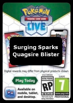 Live Code Card (Quagsire Blister)