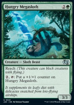 Hungry Megasloth⁣ - Foundations Jumpstart⁣ (Uncommon)⁣ [21]