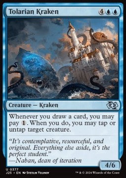 Tolarian Kraken⁣ - Foundations Jumpstart⁣ (Uncommon)⁣ [377]