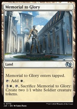 Memorial to Glory⁣ - Foundations Jumpstart⁣ (Uncommon)⁣ [772]