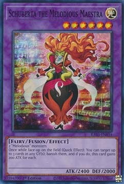 Schuberta the Melodious Maestra (V.1 - Super Rare) - Quarter Century Bonanza (Super Rare) [RA03-034]