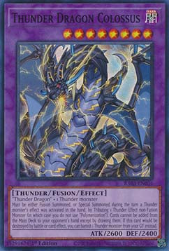 Thunder Dragon Colossus (V.1 - Super Rare)⁣ - Quarter Century Bonanza⁣ (Super Rare)⁣ [036]