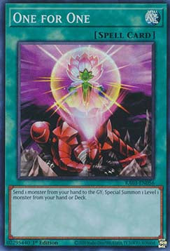 One for One (V.1 - Super Rare)⁣ - Quarter Century Bonanza⁣ (Super Rare)⁣ [056]