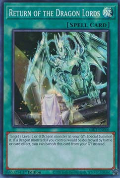Return of the Dragon Lords (V.1 - Super Rare)⁣ - Quarter Century Bonanza⁣ (Super Rare)⁣ [060]